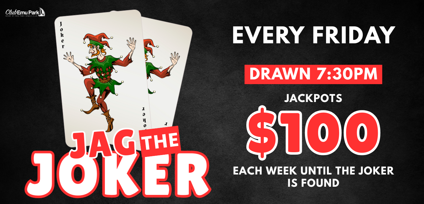 Jag the Joker Club Emu Park